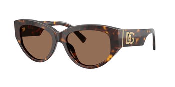 Dolce & Gabbana Sonnenbrille in Havana 0DG4514 502/73 55