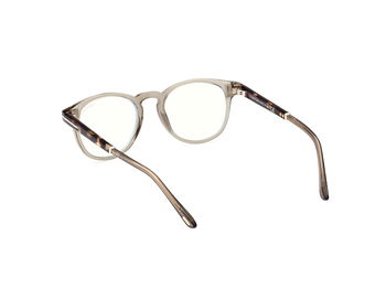 Das Bild zeigt die Korrektionsbrille FT5891-B 095 von der Marke Tom Ford in gold/havanna.
