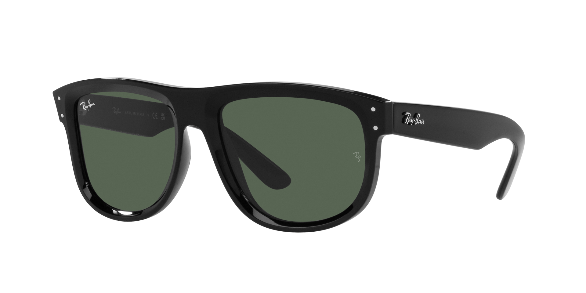 Das Bild zeigt die Sonnenbrille RBR0501S 6677VR von der  Marke Ray Ban in schwarz.