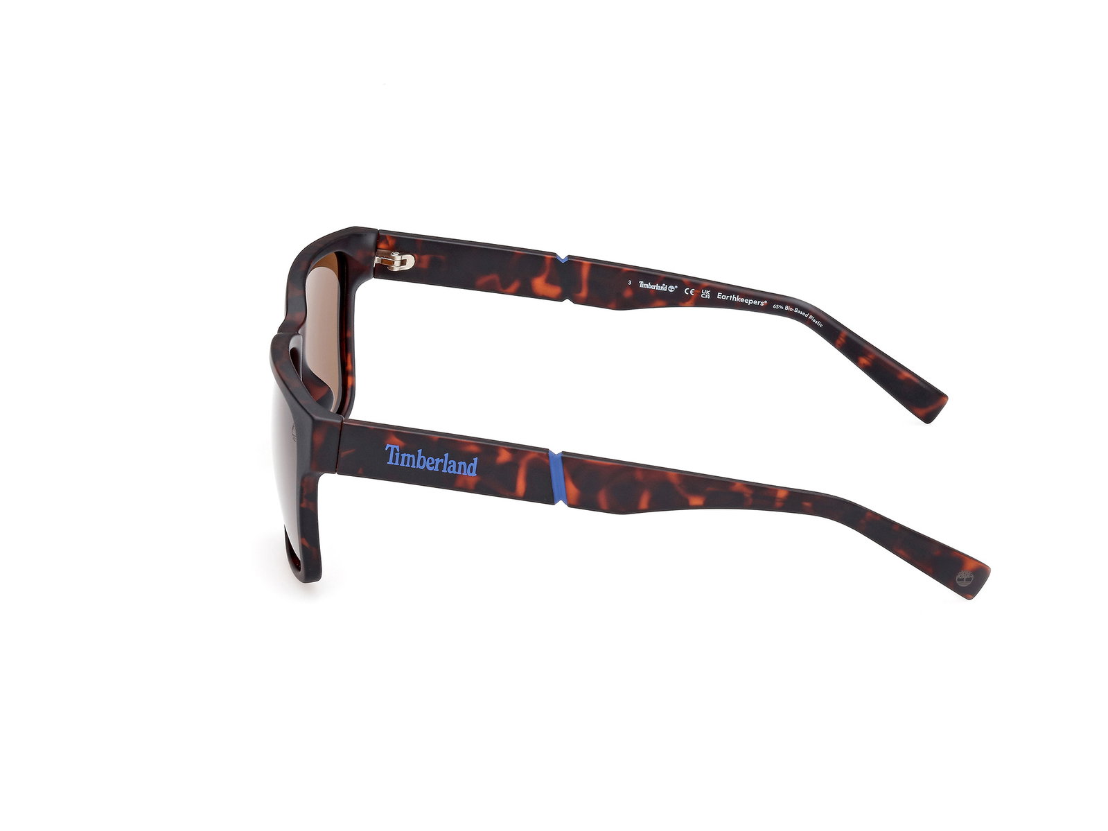 Das Bild zeigt die Sonnenbrille TB9335-H 52H von der Marke Timberland in havanna.