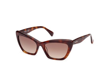 Das Bild zeigt die Sonnenbrille MM0063 52F von der Marke Max Mara in Havanna.