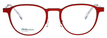 Das Bild zeigt die Brille 149261 von der Marke Abele Optik in rot/matt.