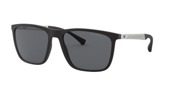 Emporio Armani Sonnenbrille in Schwarz EA4150 506387 59