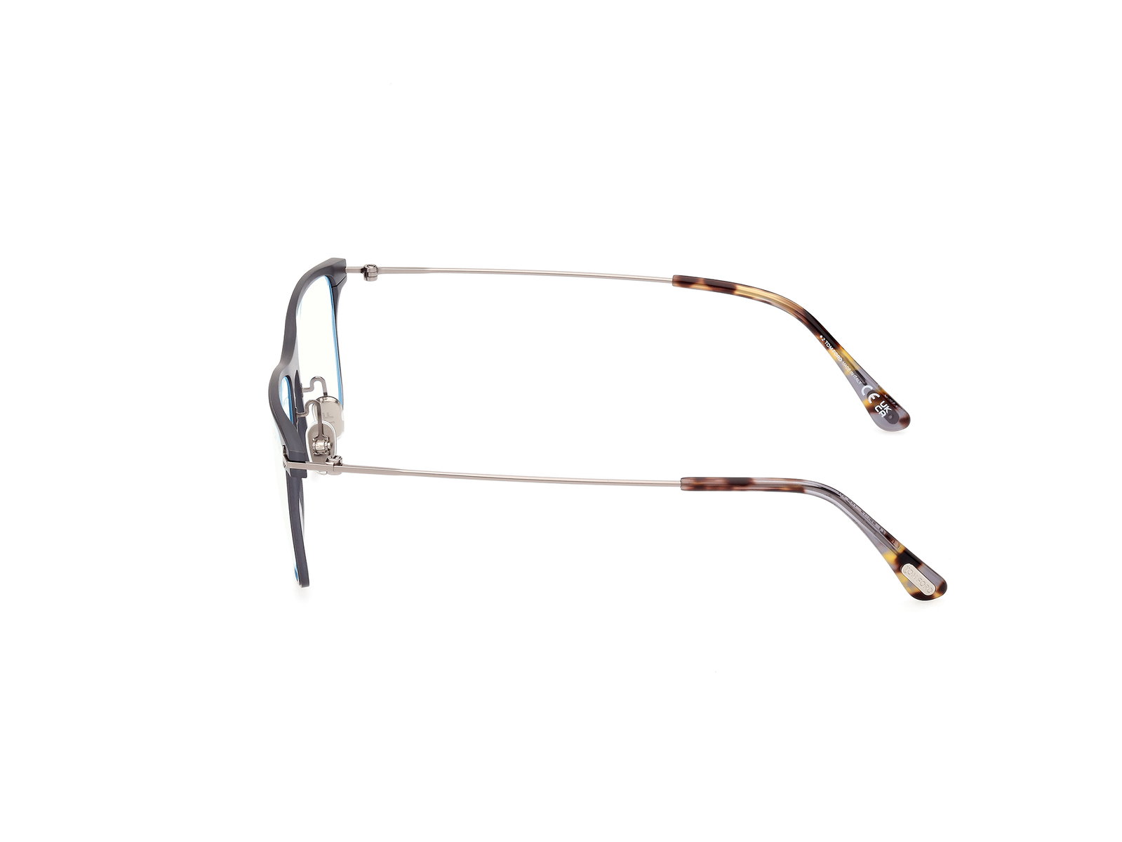 Das Bild zeigt die Korrektionsbrille FT5865-B 013 von der Marke Tom Ford in schwarz.