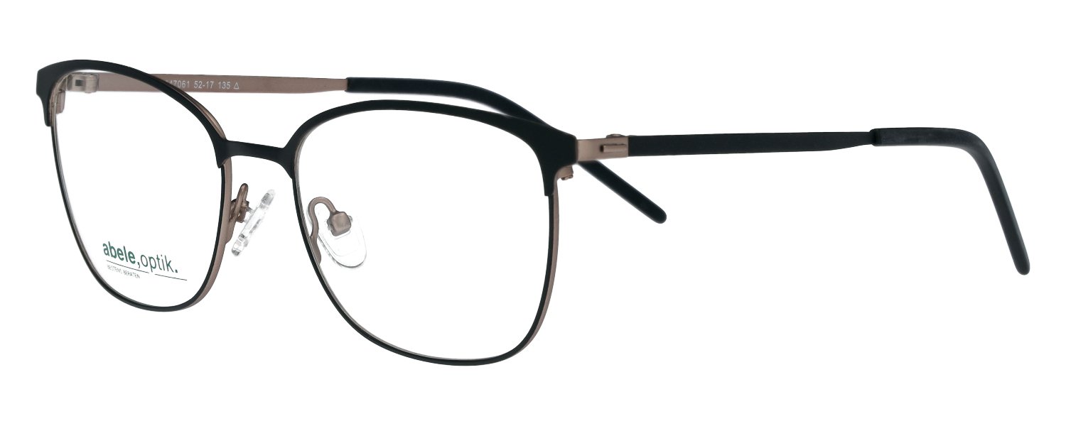 abele optik Brille für Damen in schwarz matt 147061