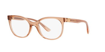 Das Bild zeigt die Korrektionsbrille DG5084 3399 von der Marke D&G in beige.