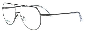 abele optik Metallfassung für Damen in Dunkelsilber 151581