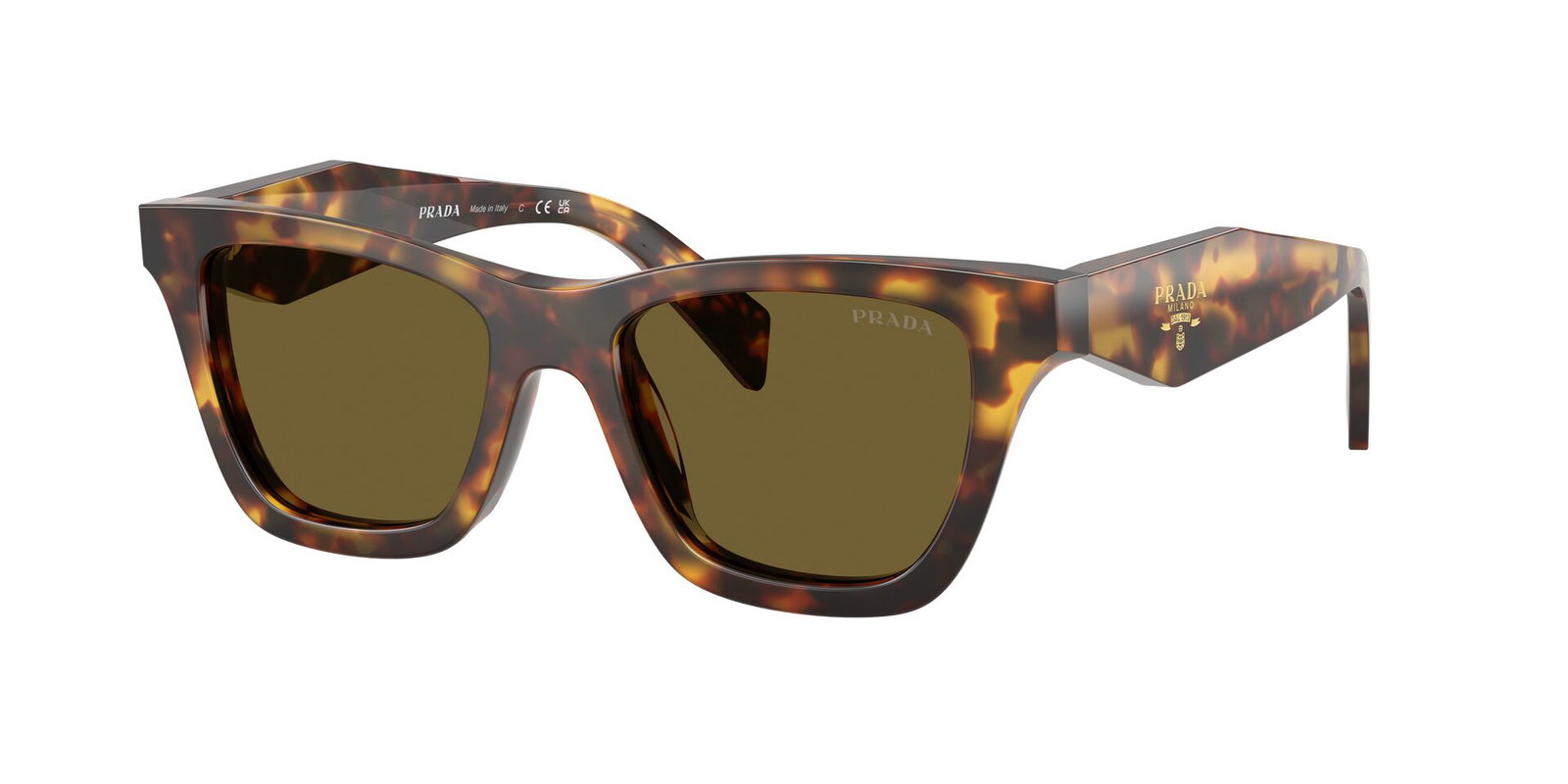 Prada Sonnenbrille für Damen 0PR C07S in Tortoise