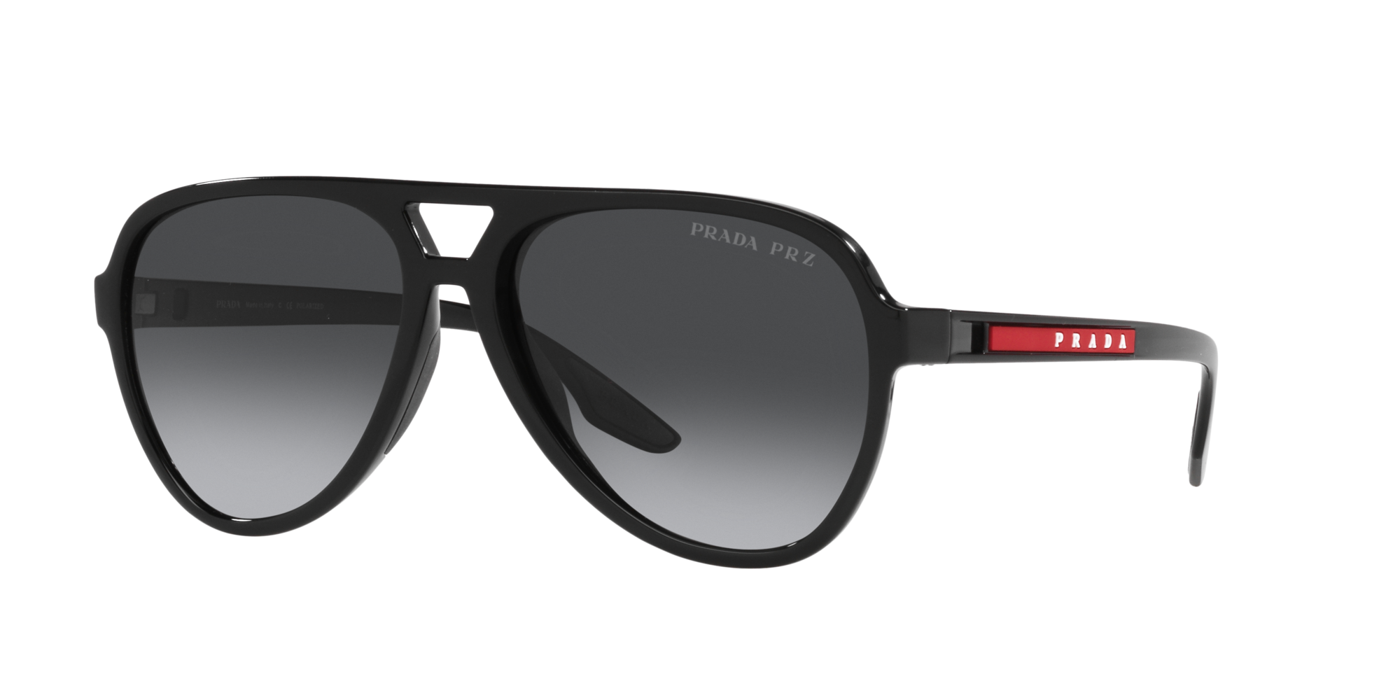 Prada Linea Rossa Sonnenbrille für Herren in Schwarz PS 06WS 1AB06G 59 Prada Linea Rossa Sonnenbrille für Herren in Schwarz PS 06WS 1AB06G 59