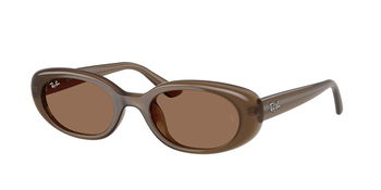 Ray Ban Sonnenbrille für Damen in Opalbraun 0RB4441D 677973 53