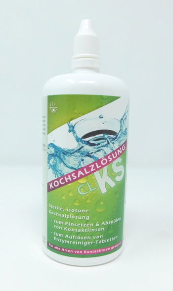 Abgebildet ist die KS Kochsalzlösung