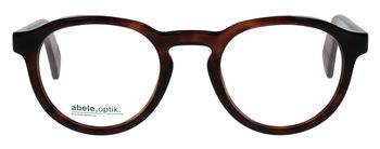 Das Bild zeigt die Korrektionsbrille 148201 von der Marke Abele Optik in hellbraun.
