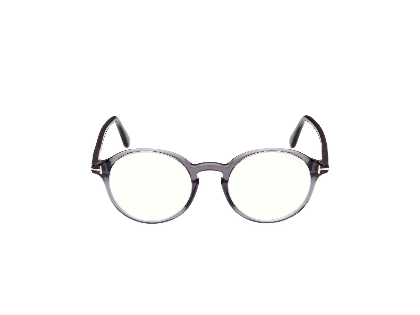 Das Bild zeigt die Korrektionsbrille FT5867-B 020 von der Marke Tom Ford in grau.