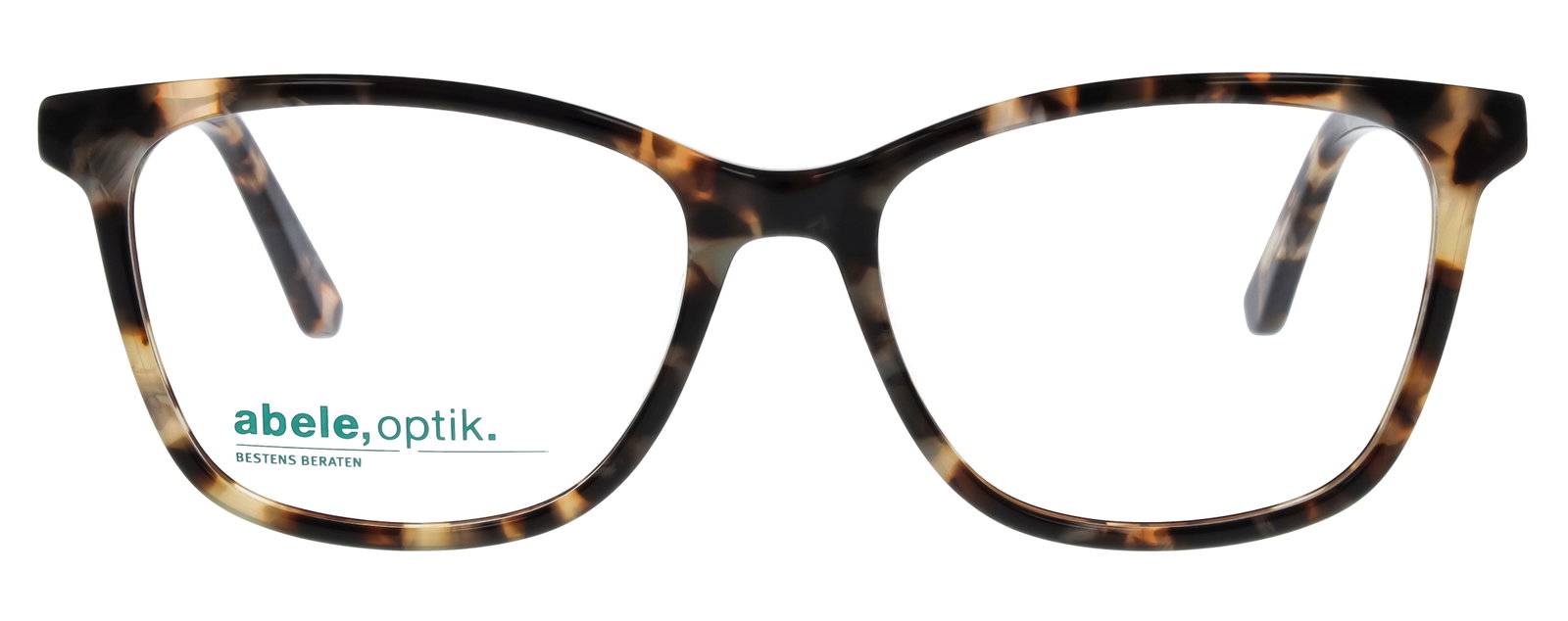 Das Bild zeigt die Korrektionsbrille 148891 von der Marke Abele Optik in havanna.