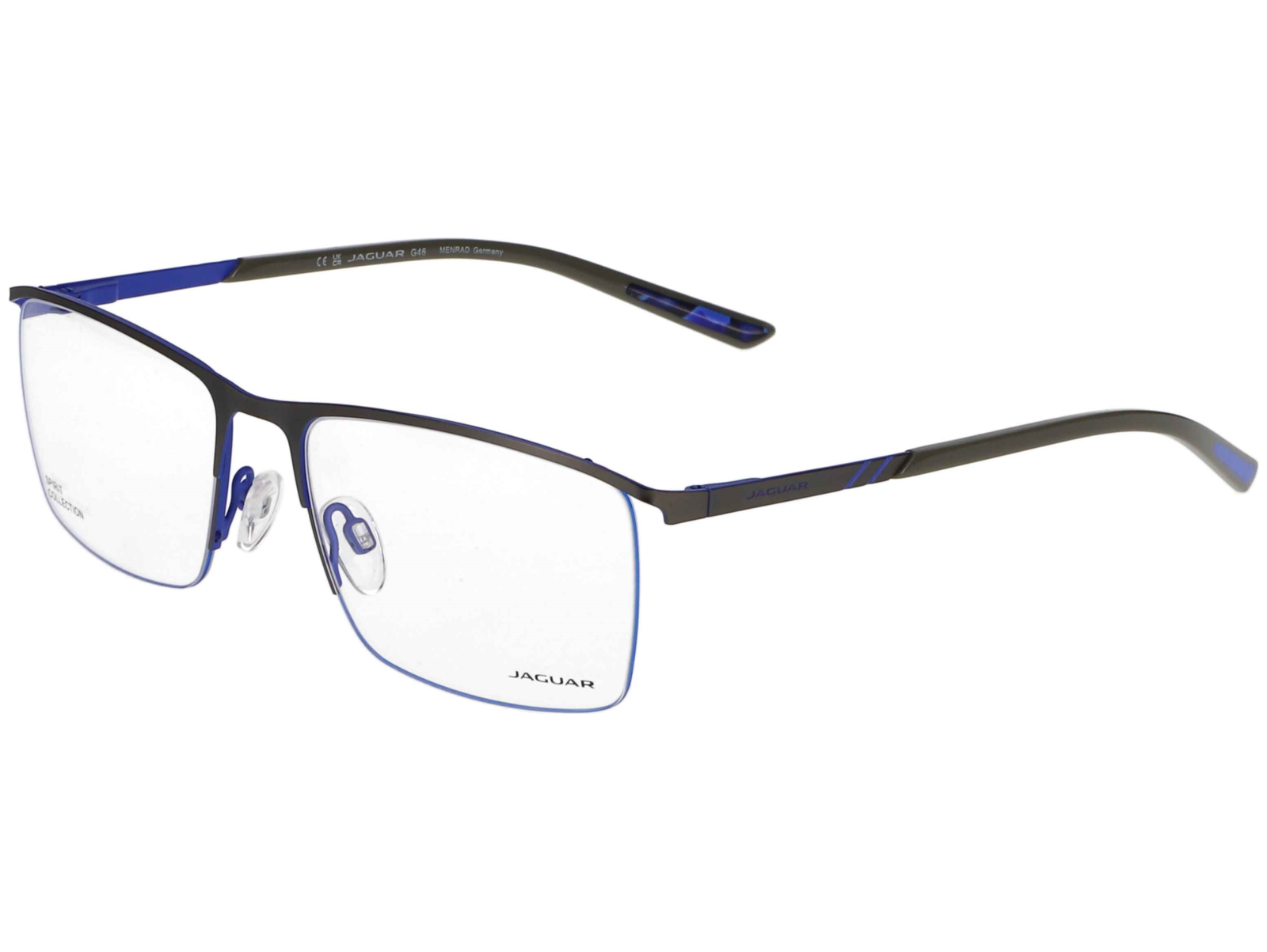 Jaguar Brille 3643 4200 56 Grau/Blau