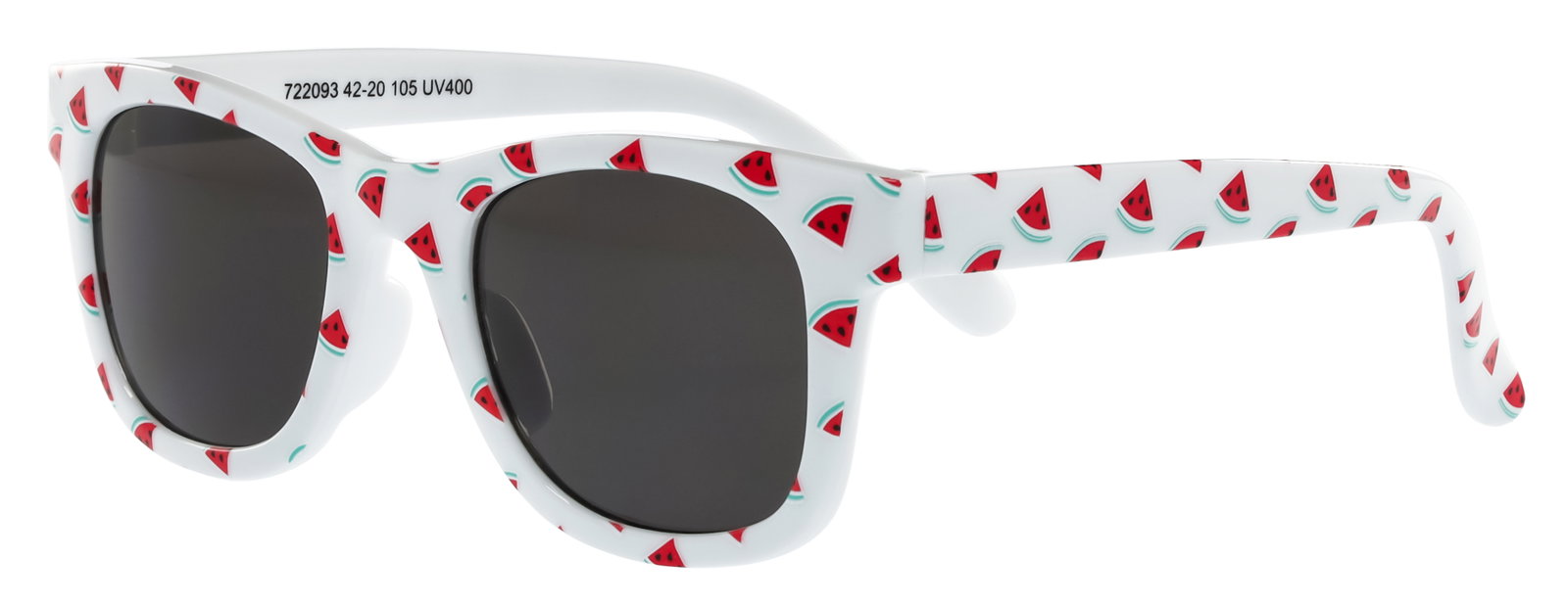 abele optik Kindersonnenbrille 722093 Weiß mit Wassermelonen