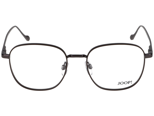 Das Bild zeigt die quadratische Brille 3307 4200 für Damen von der Marke Joop! in dunkelgrau von vorne