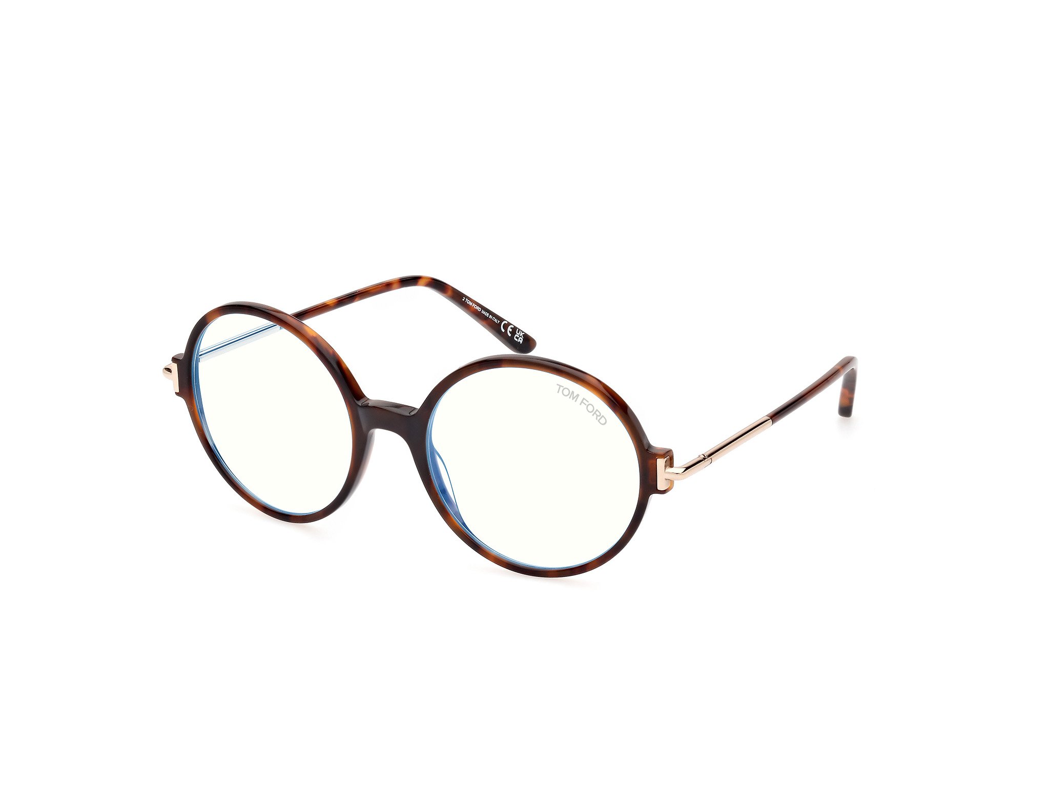 Tom Ford Brille für Damen in Rot Havanna FT5914-B 052