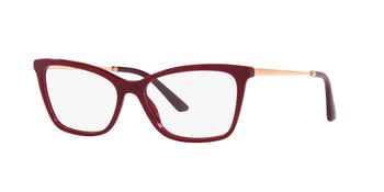 Dolce & Gabbana Brille für Damen DG3347 3091 54 Bordeaux