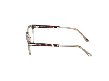 Das Bild zeigt die Korrektionsbrille FT5891-B 095 von der Marke Tom Ford in gold/havanna.