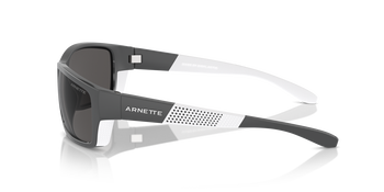 Das Bild zeigt die Sonnenbrille AN4336 284187 von der Marke Arnette in schwarz/weiß.