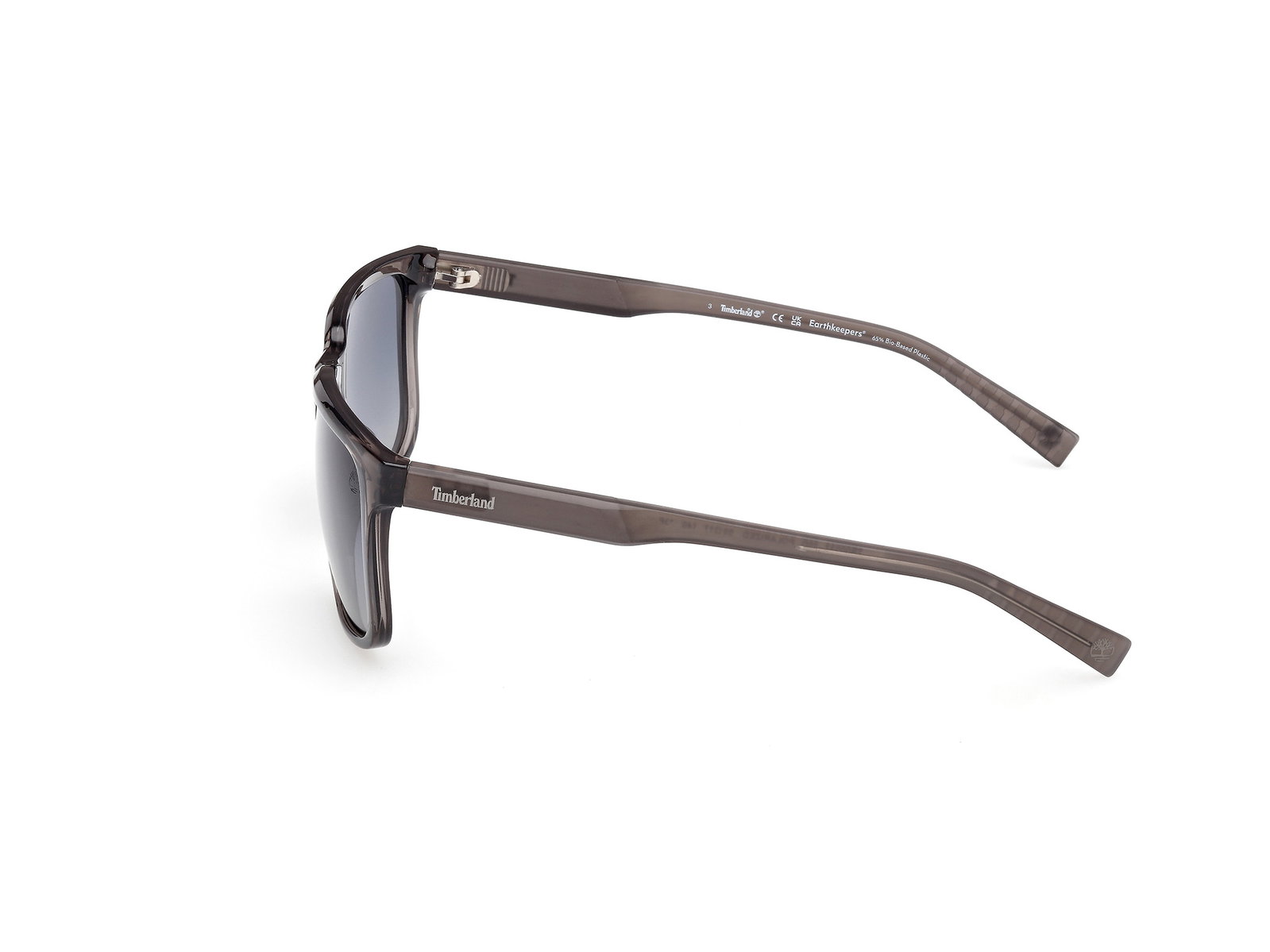 Das Bild zeigt die Sonnenbrille TB00037 20D von der Marke Timberland in Grau.
