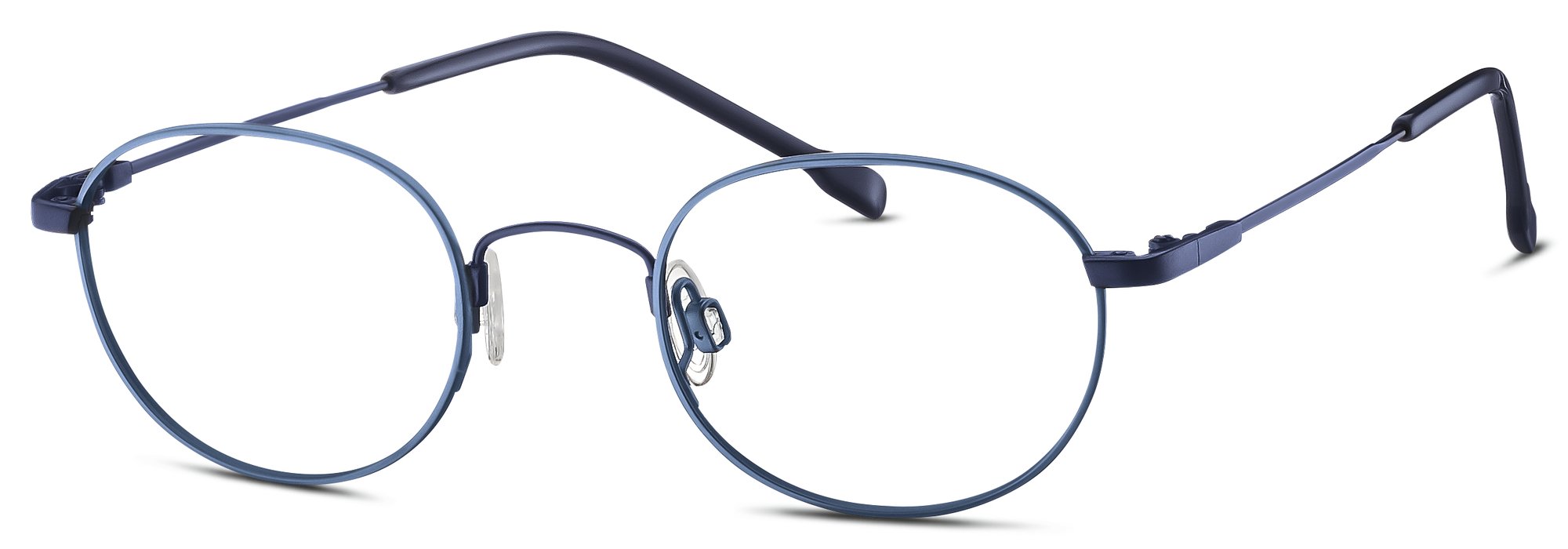 Das Bild zeigt die Korrektionsbrille 830111 75 von der Marke Titanflex Kids in  blau.