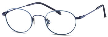 Das Bild zeigt die Korrektionsbrille 830111 75 von der Marke Titanflex Kids in blau.
