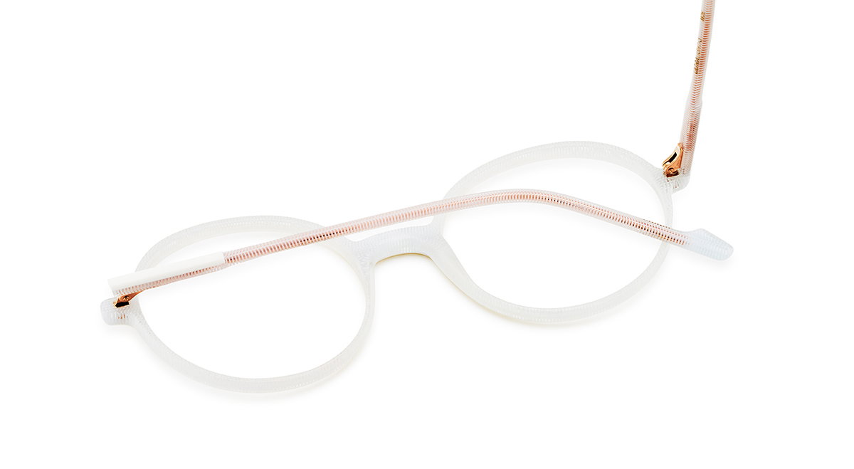 Das Bild zeigt die Korrektionsbrille LIGHT WH von der Marke Etnia Barcelona in Weiß