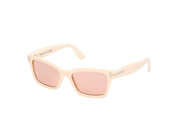  Tom Ford Sonnenbrille Mikel in elfenbein FT1085 25Z