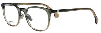 Das Bild zeigt die Korrektionsbrille 148091 von der Marke Abele Optik in dunkelgrün-grau.