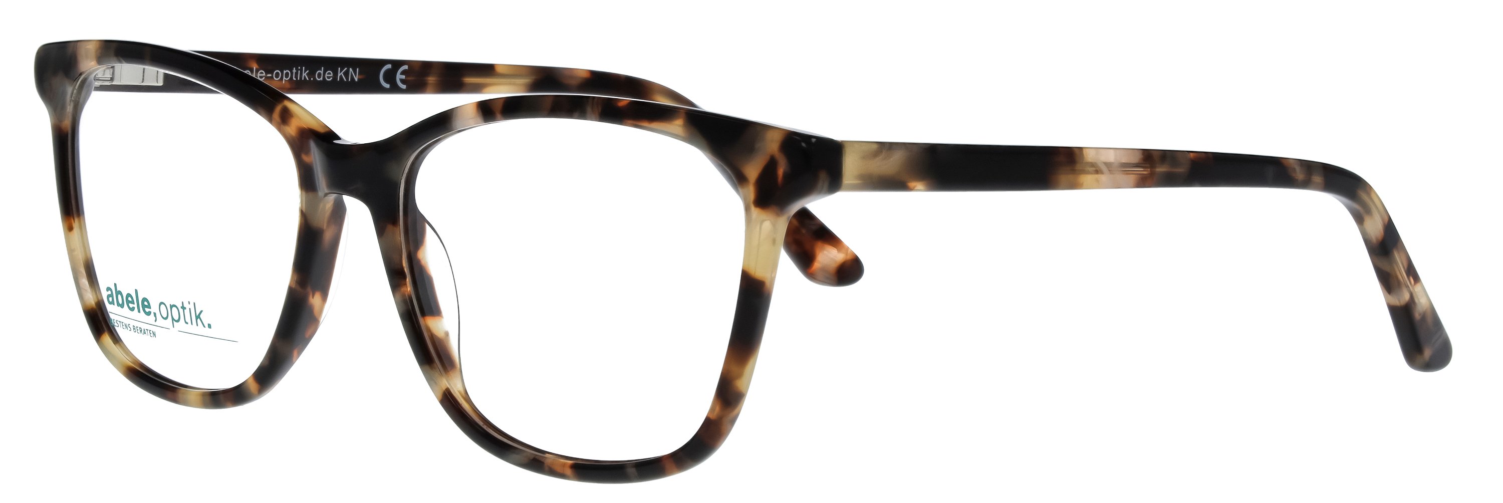 Das Bild zeigt die Korrektionsbrille 148891 von der Marke Abele Optik in havanna.