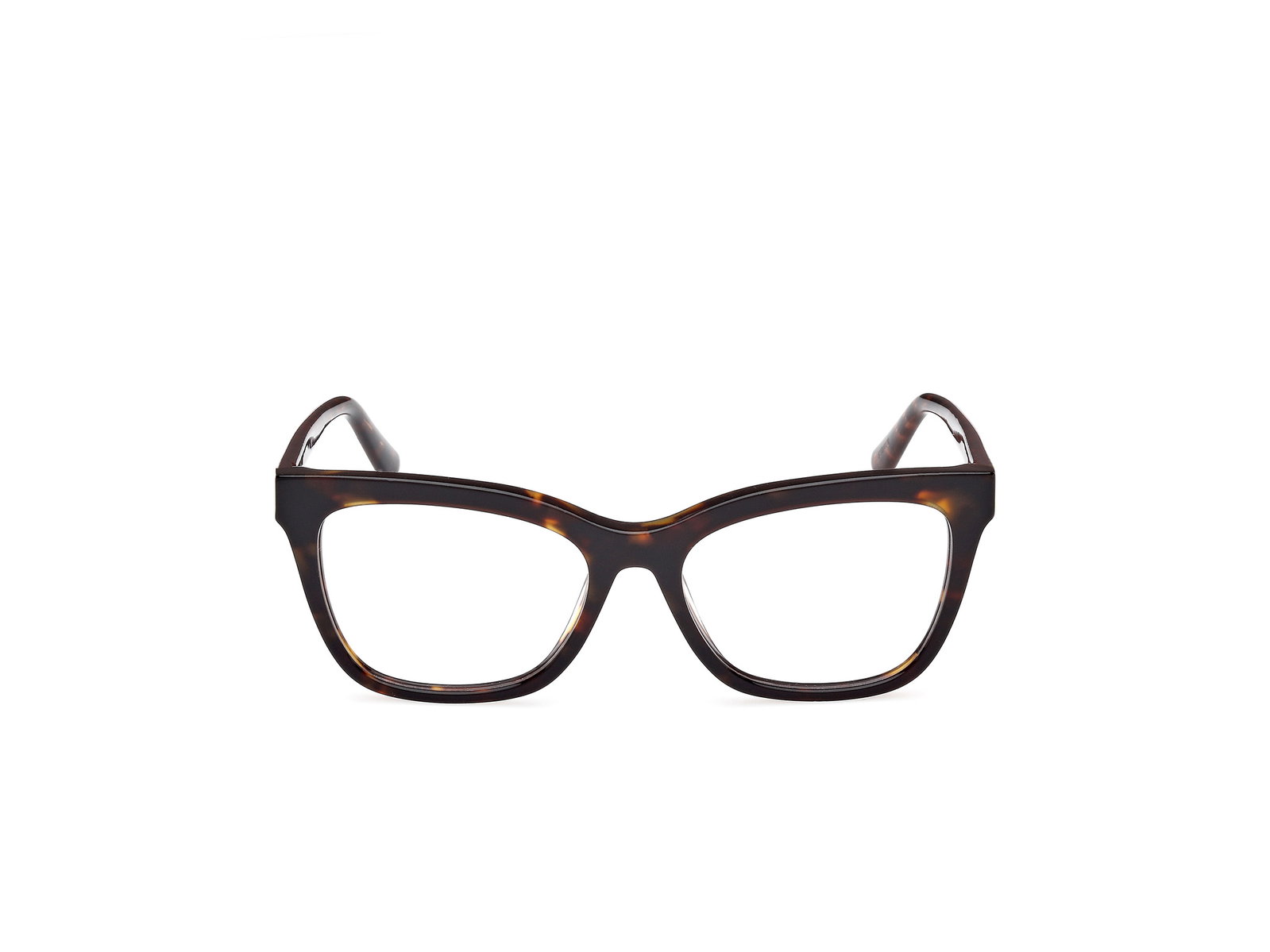 Das Bild zeigt die Korrektionsbrille GU50172 052 von der Marke Guess in Havanna.
