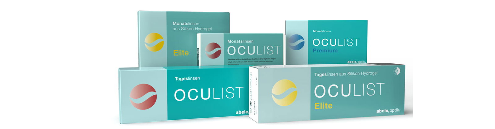 Zu sehen sind die Oculist Kontaktlinsen