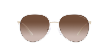 Michael Kors Sonnenbrille MK1128J 123313 Empire hellgold/weiß