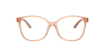 Das Bild zeigt die Korrektionsbrille RL6222 von der Marke Ralph Lauren in dunklem Nude.