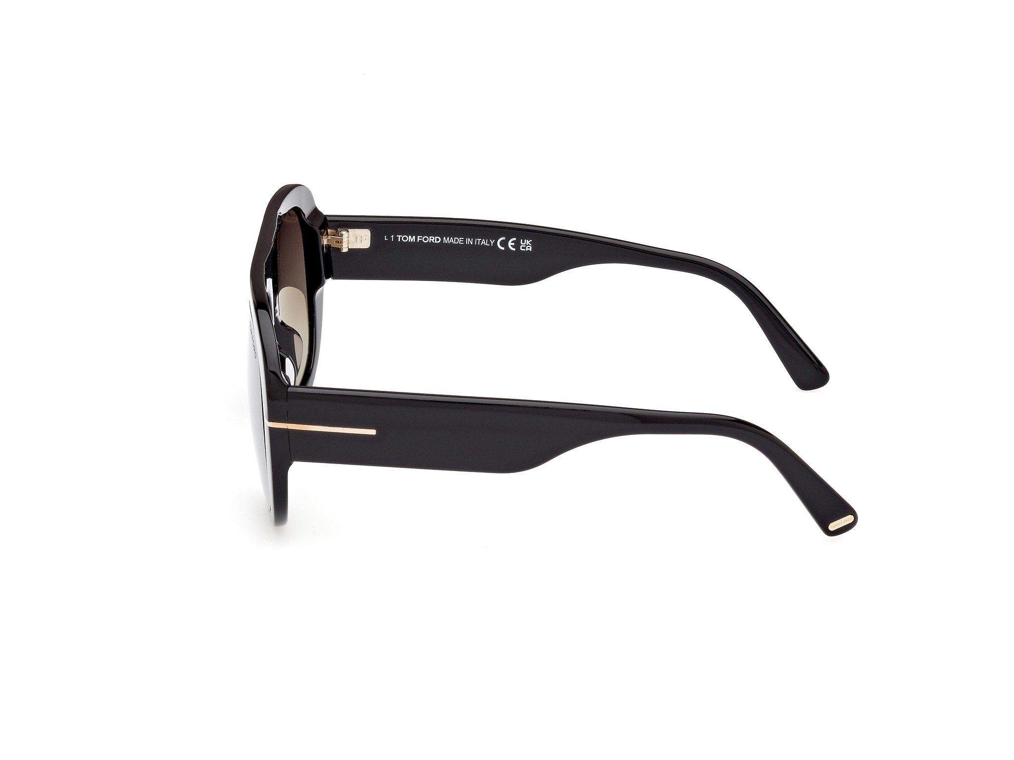  Tom Ford Sonnenbrille Cecil in schwarz FT1078 01G