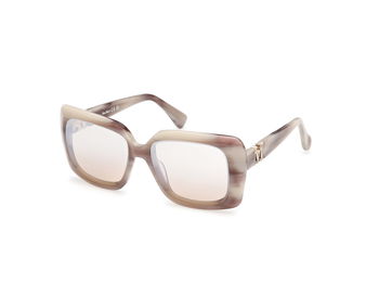 Max Mara Sonnenbrille EMME7 für Damen in Beige MM0030 60G