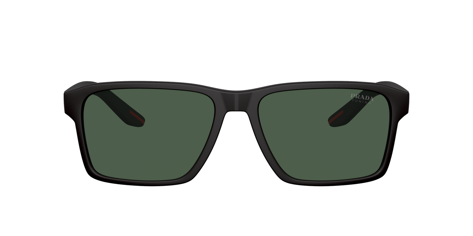 Das Bild zeigt die Sonnenbrille PS05YS DG006U von der Marke Prada Linea Rossa in schwarz.