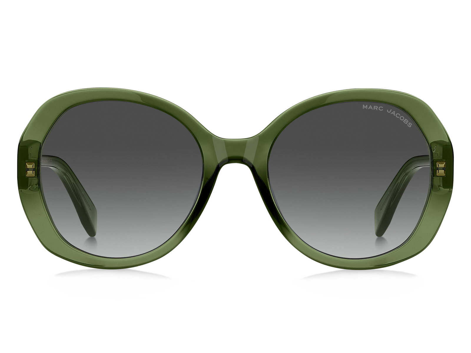 Das Bild zeigt die Sonnenbrille Marc 763/S 1Ed von der Marke Marc Jacobs in Grün.