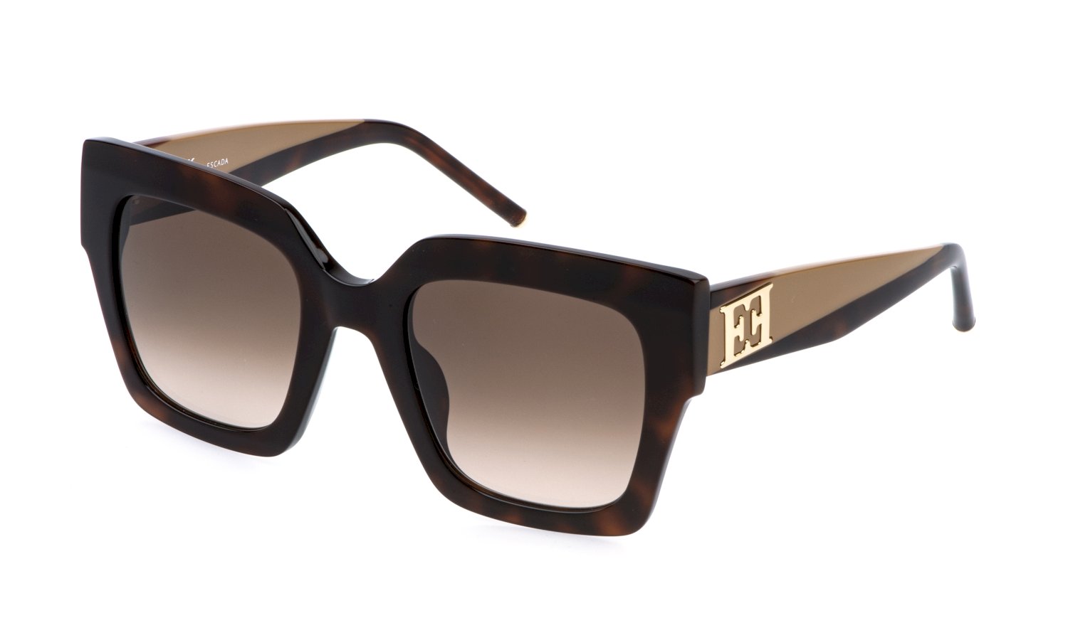 zu sehen ist die Sonnenbrille SESF von Escada in der Farbe Beige.