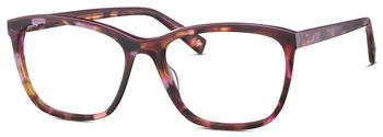 Brendel Damenbrille in Rot/Violett gemustert 903206