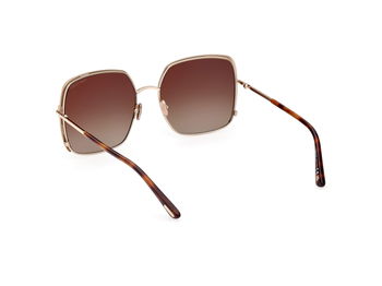 Das Bild zeigt die Sonnenbrille FT1006 48F von der Marke Tom Ford in havana.