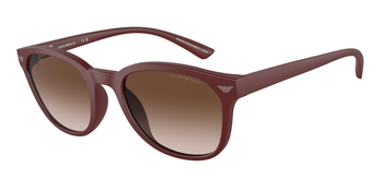 Das Bild zeigt die Sonnenbrille EA4225U 610113 von der Marke Emporio Armani in Bordeaux.