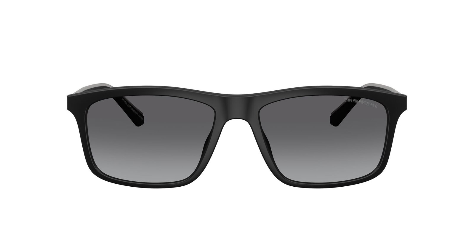 Auf diesem Bild sehen Sie die Sonnenbrille 4257U von Emporio Armani in Schwarz.