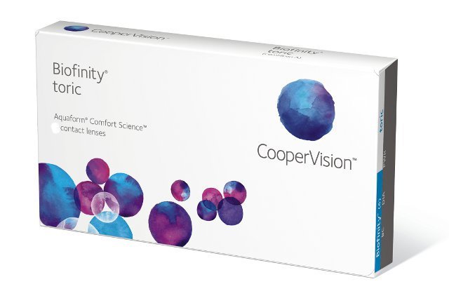 Biofinity Toric, Cooper Vision (3 Stk.)