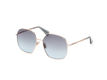 Das Bild zeigt die Sonnenbrille MM0061 28W von der Marke Max Mara in Rose Gold.