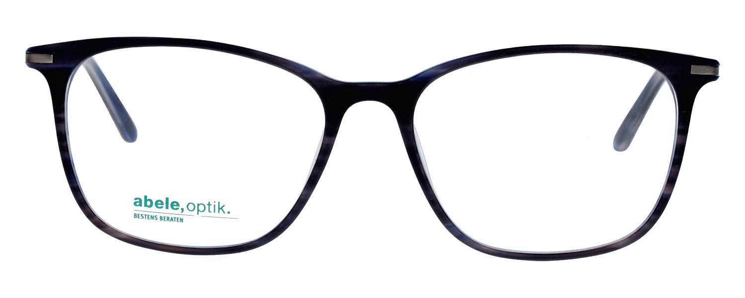 abele optik Brille schwarz dunkelblau gemustert 145681
