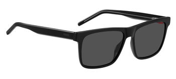 Das Bild zeigt die Sonnenbrille HG1242/S 807 von der Marke Hugo in schwarz.