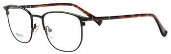 abele optik Brille für Herren 152251 in schwarz/grün